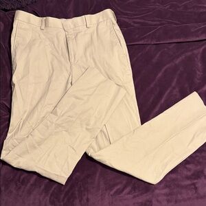 Ralph Lauren Boys Classic Tan Dress Pants Khaki 16R